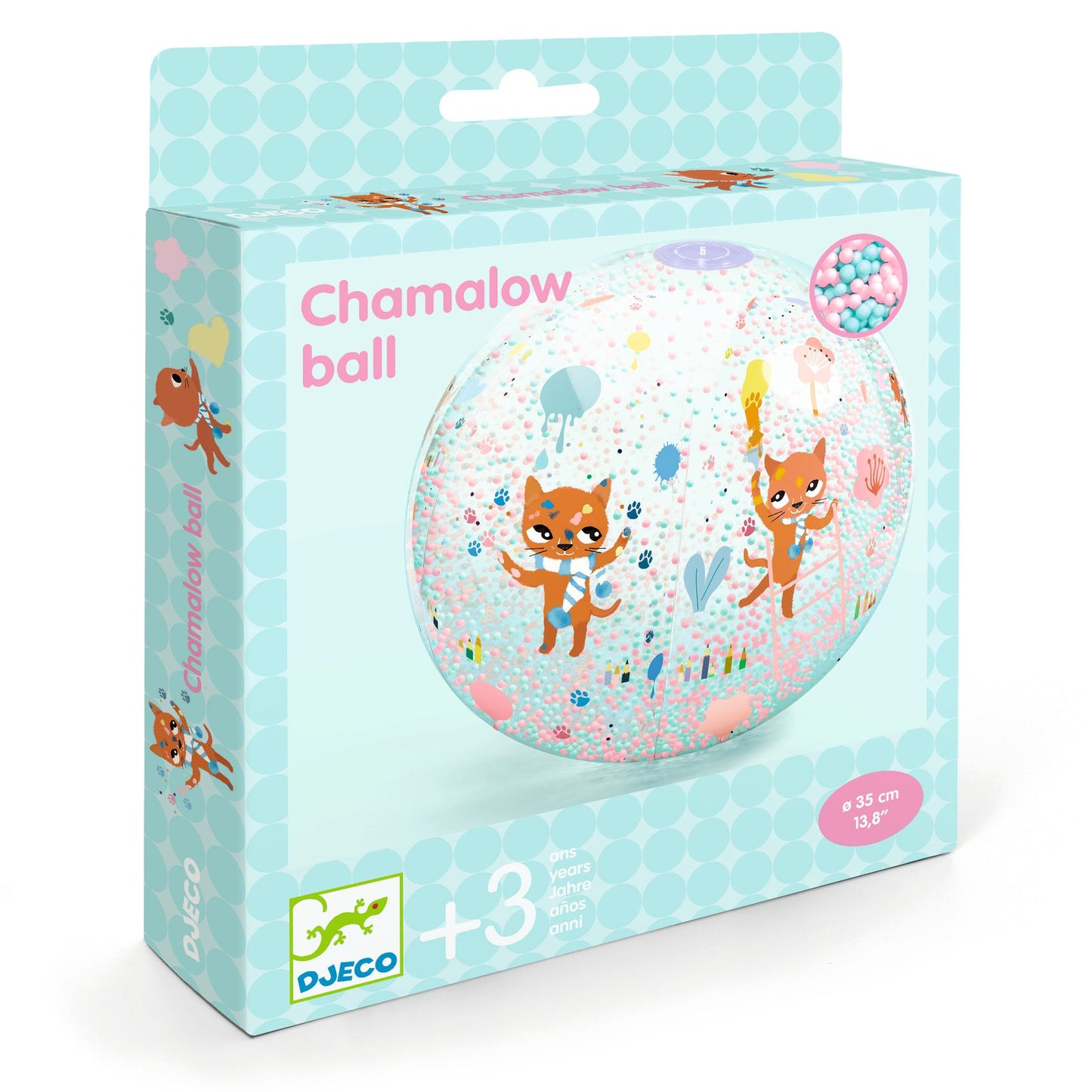Opblaasbare bal - Bubbels Chamalow