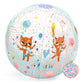 Opblaasbare bal - Bubbels Chamalow