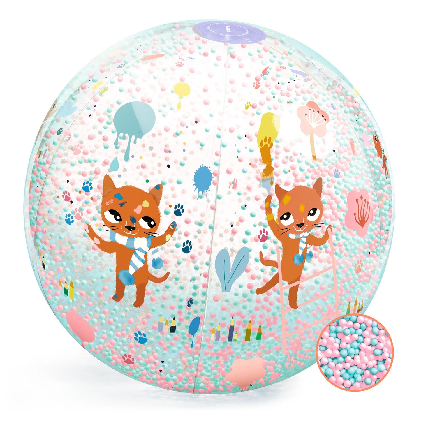 Opblaasbare bal - Bubbels Chamalow