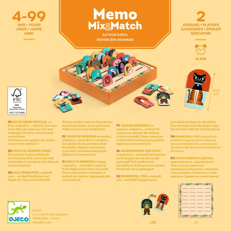 Memospel - Mix & Match