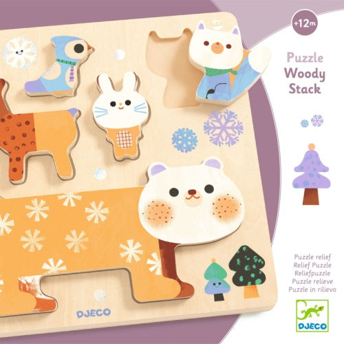 Houten puzzel - Woodystack