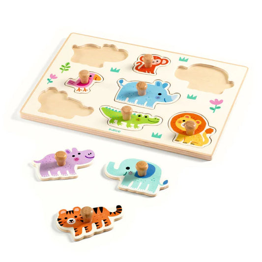 Inlegpuzzel - Hippo 'n Co