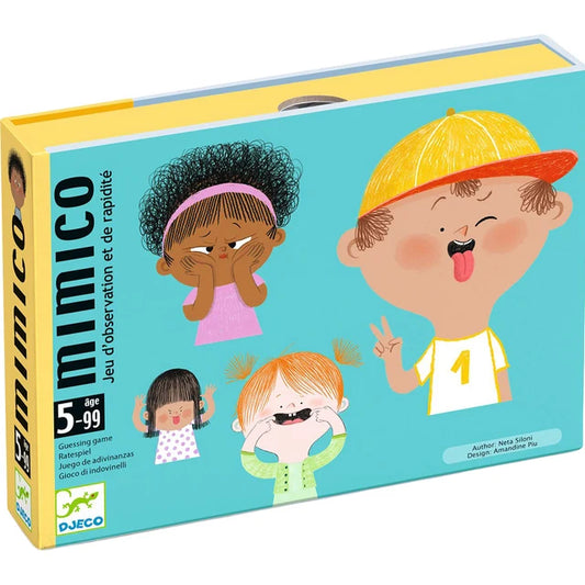 Kaartspel met gekke gezichten - MImico