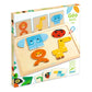 Houten magneetpuzzel Geobasic