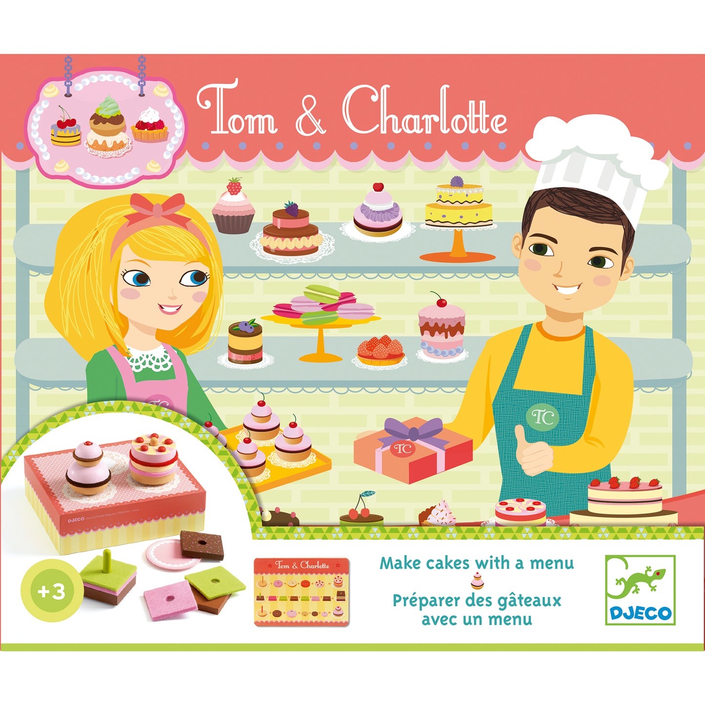 De taartjeswinkel van Tom & Charlotte