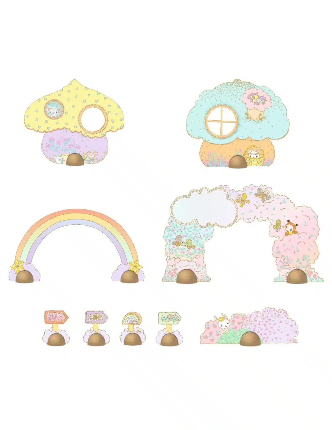 Vloerpuzzel - Puzzl'up Lily & Polo 24 + 9 stukken