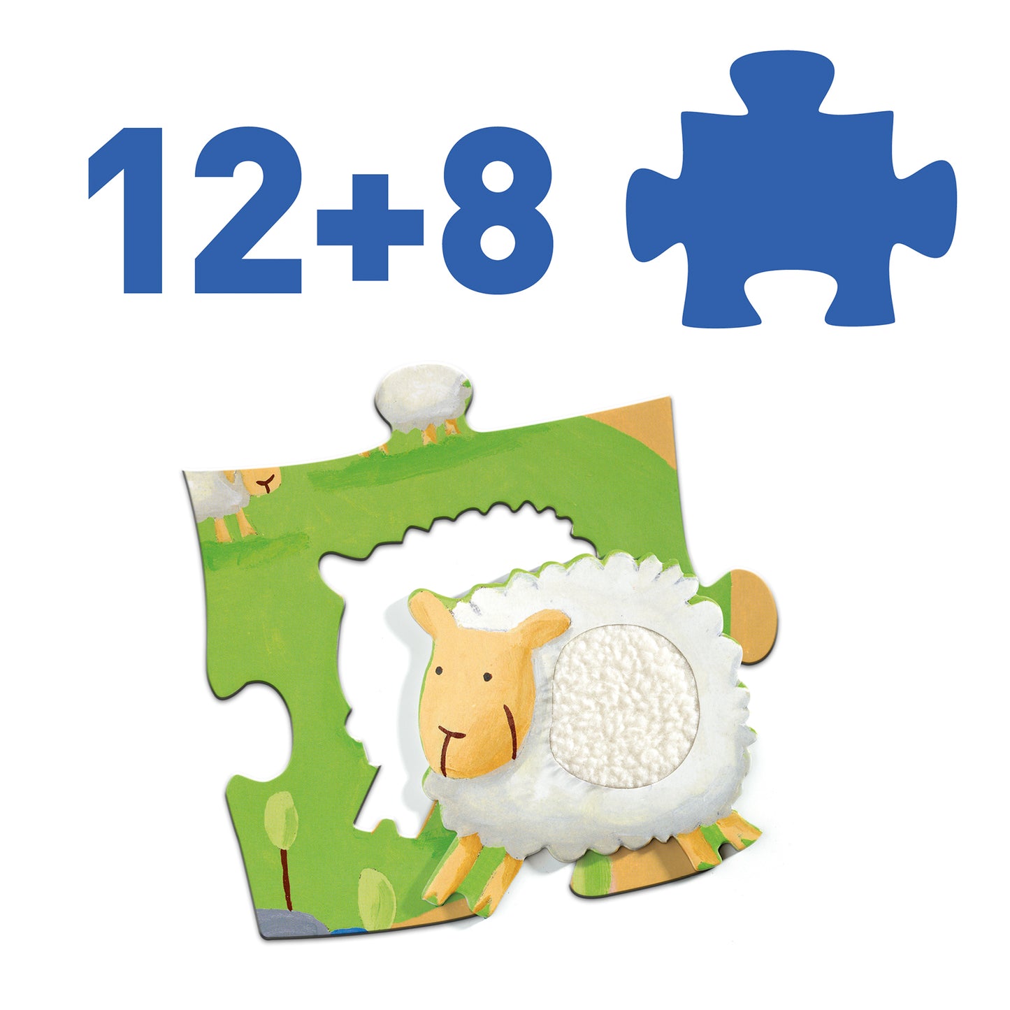 Voelpuzzel Boerderij 20 stukjes