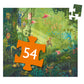 Silhouetpuzzel - In de jungle 54 stukjes