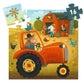 Puzzel - Tractor 16 stukjes