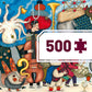 Puzzel - Fantasie orkest - 500 stukjes