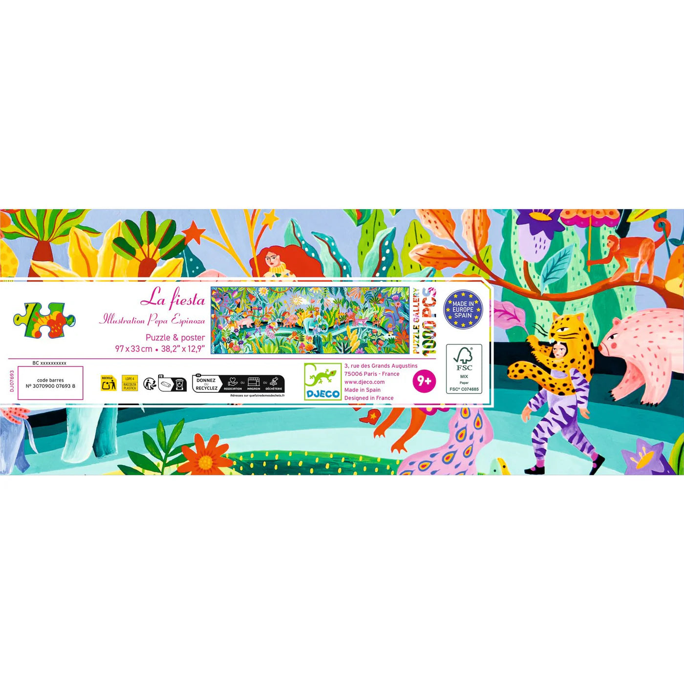 Galerijpuzzel - La fiesta 1000 stukjes