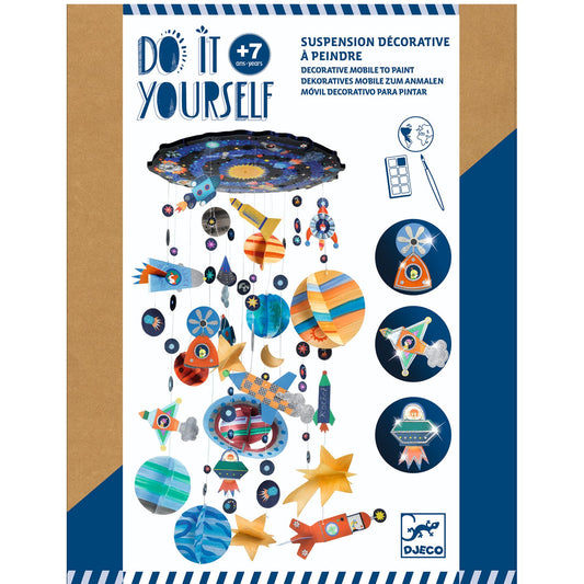 Knutselset - Zonnestelsel Mobiel