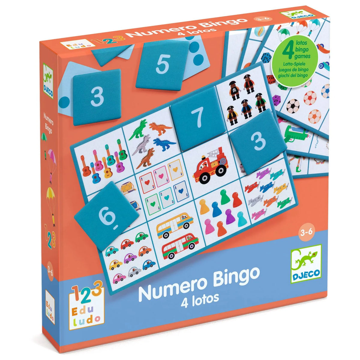 Spel - Numero Bingo