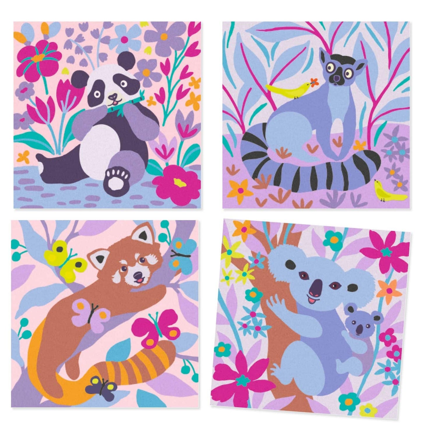 Knutselzand en glitter - Fluwelen pootjes