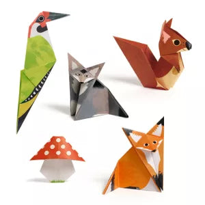 Knutselset Origami - Boswandeling