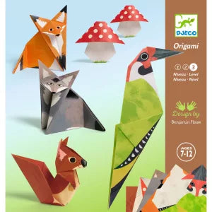 Knutselset Origami - Boswandeling