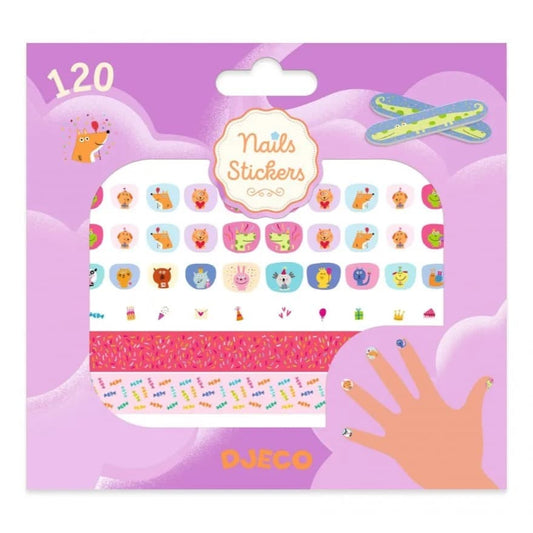 Nagelstickers Happy Birthday