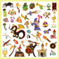 Stickers - Middeleeuwse fantasie