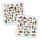 Stickers - De wereld van Crazy Motors 160 stuks