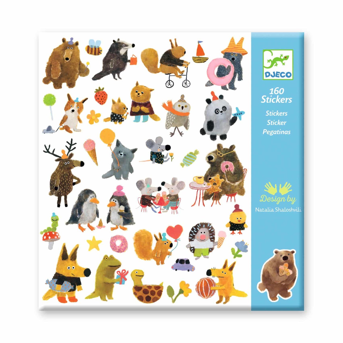 Stickers - Fluffy Friends 160 stuks