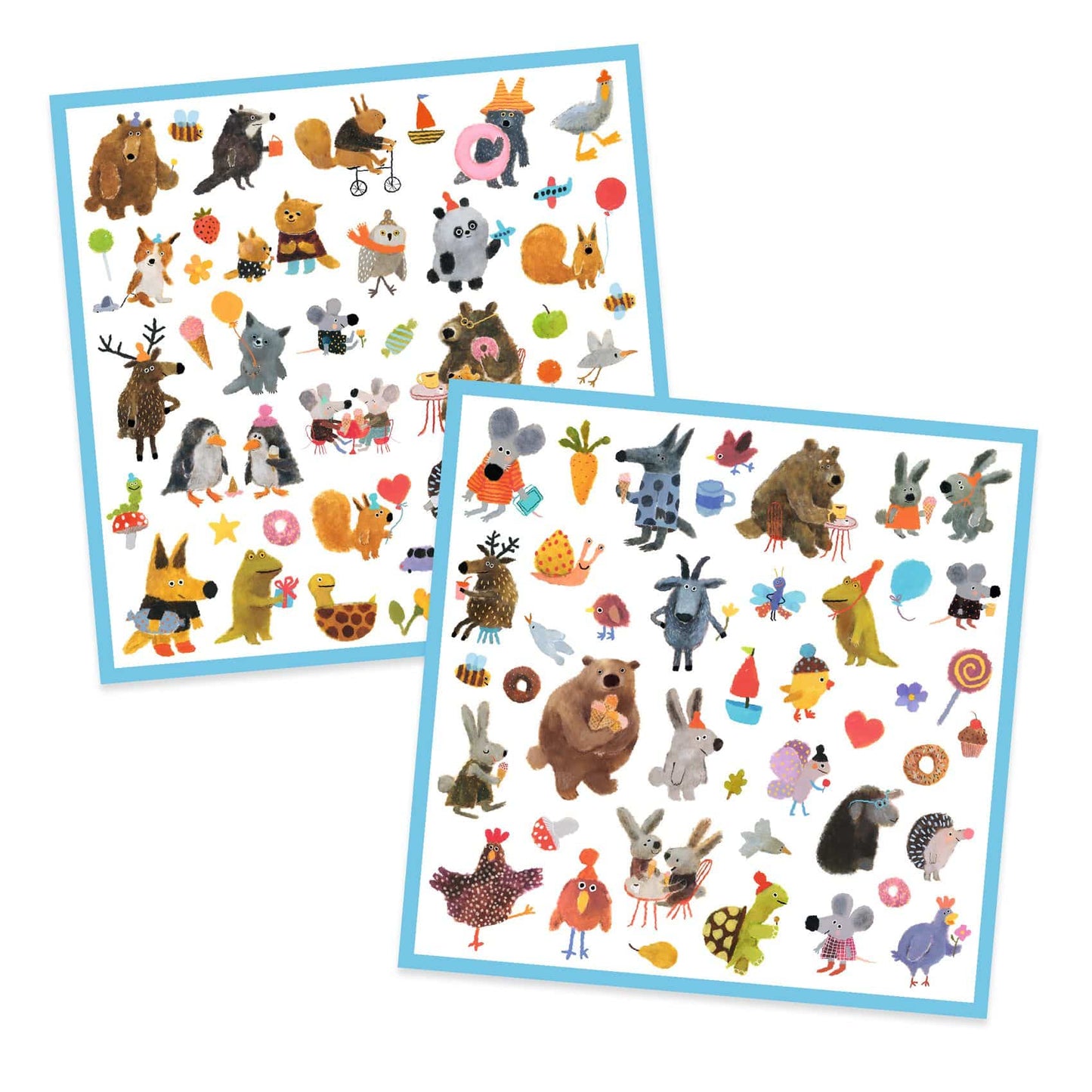 Stickers - Fluffy Friends 160 stuks