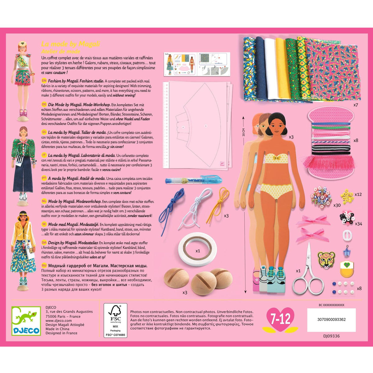 Knutselset - La mode by Magali