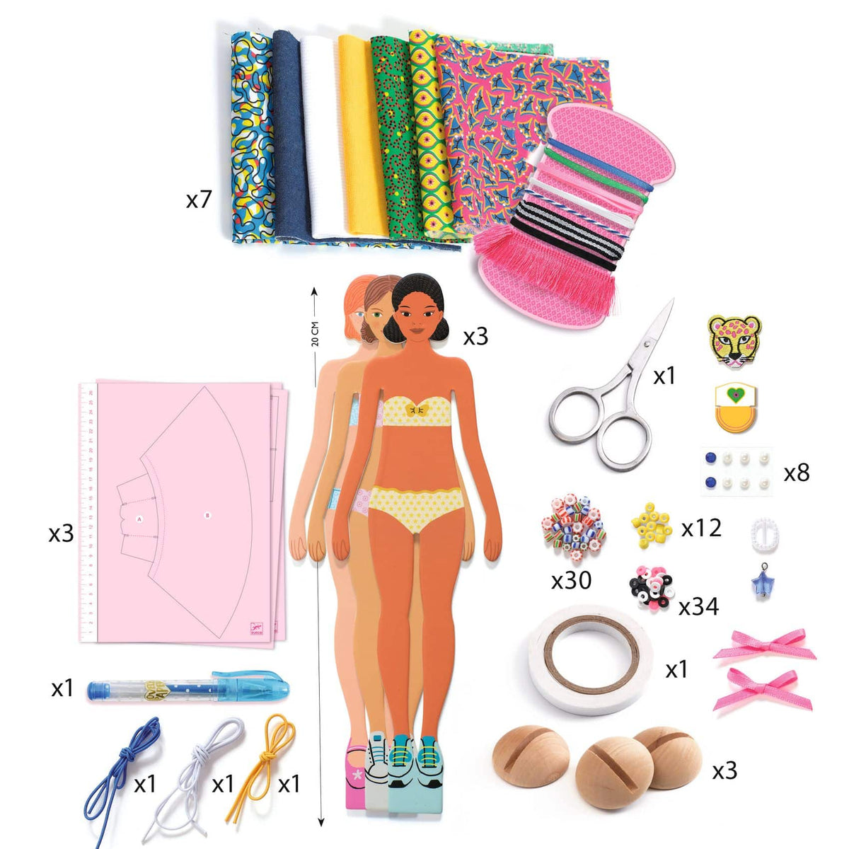 Knutselset - La mode by Magali