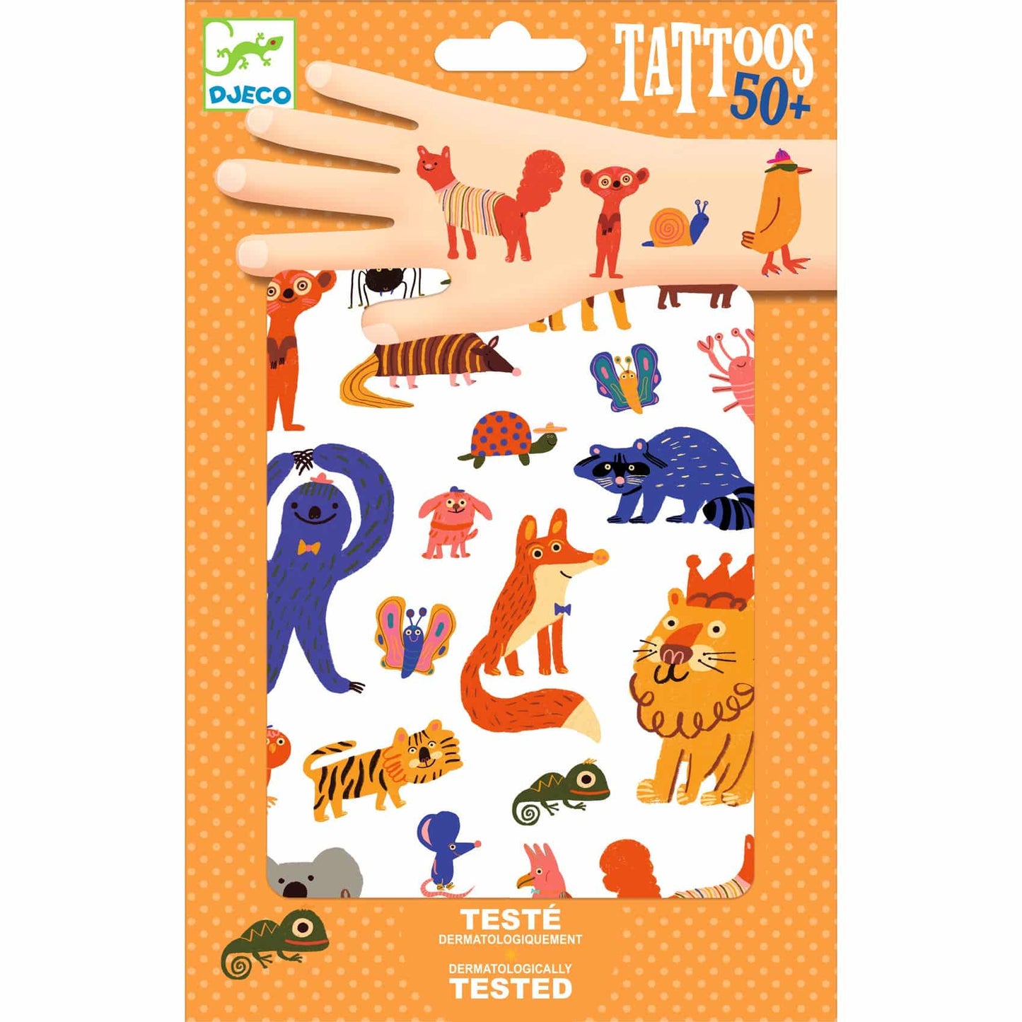 Tattoos - Funny Animals 50 stuks