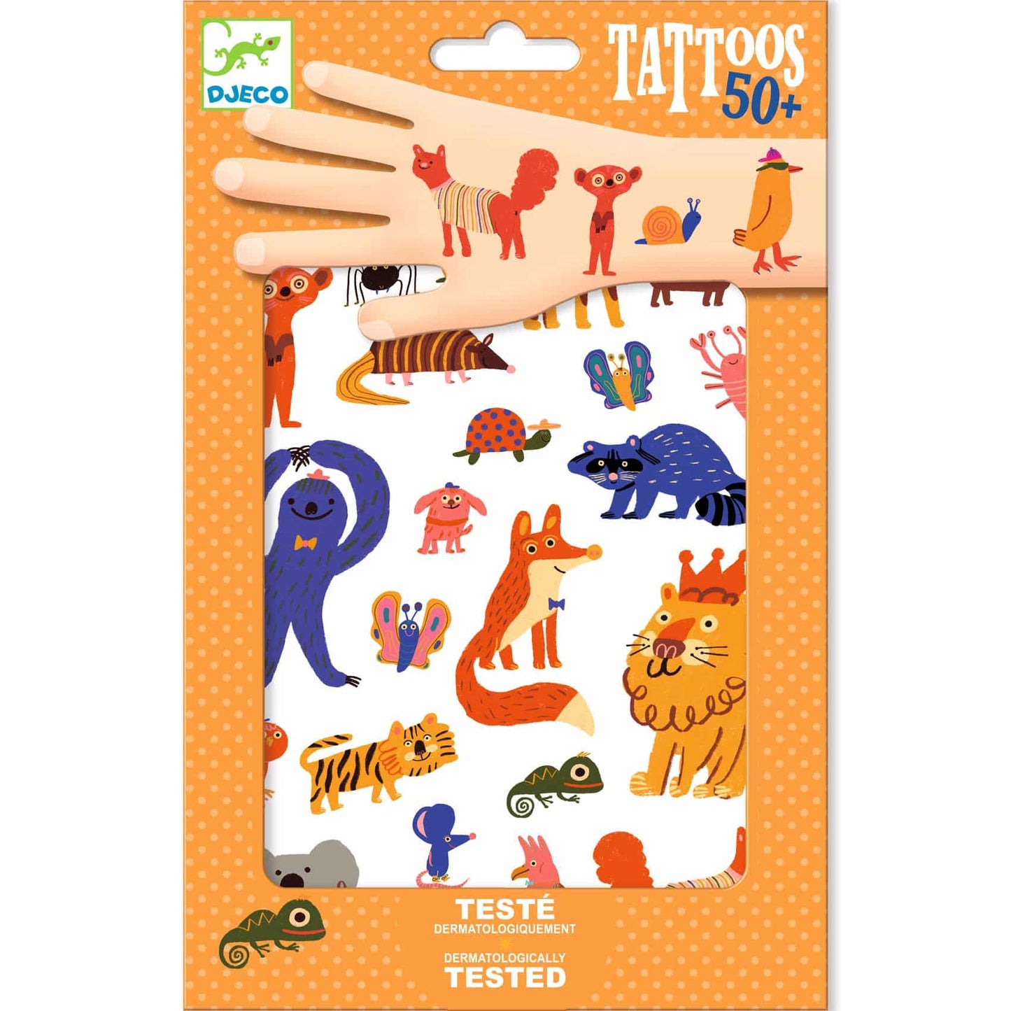 Tattoos - Funny Animals 50 stuks