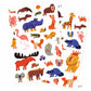 Tattoos - Funny Animals 50 stuks