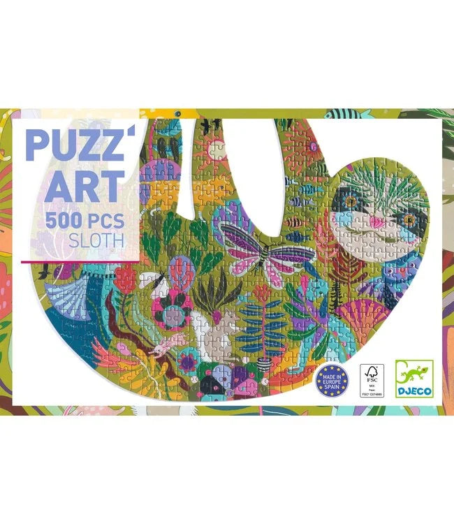 Puzzel - Luiaard 500 stukjes