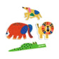 Vilten stickers - Dieren overal