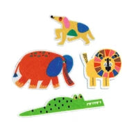 Vilten stickers - Dieren overal