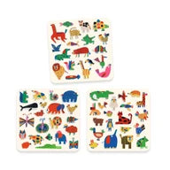 Vilten stickers - Dieren overal