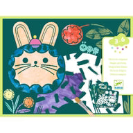 Knutselset Magic Reveal Painting - Aangeklede dieren