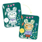 Knutselset Magic Reveal Painting - Aangeklede dieren