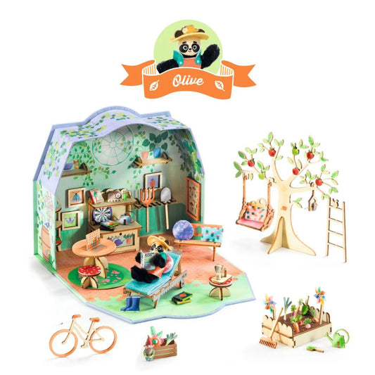 Knutselset Mi house - Olive