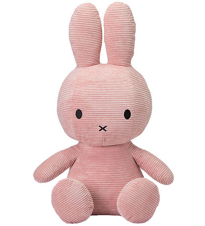 Nijntje knuffel corduroy - Roze 33 cm.