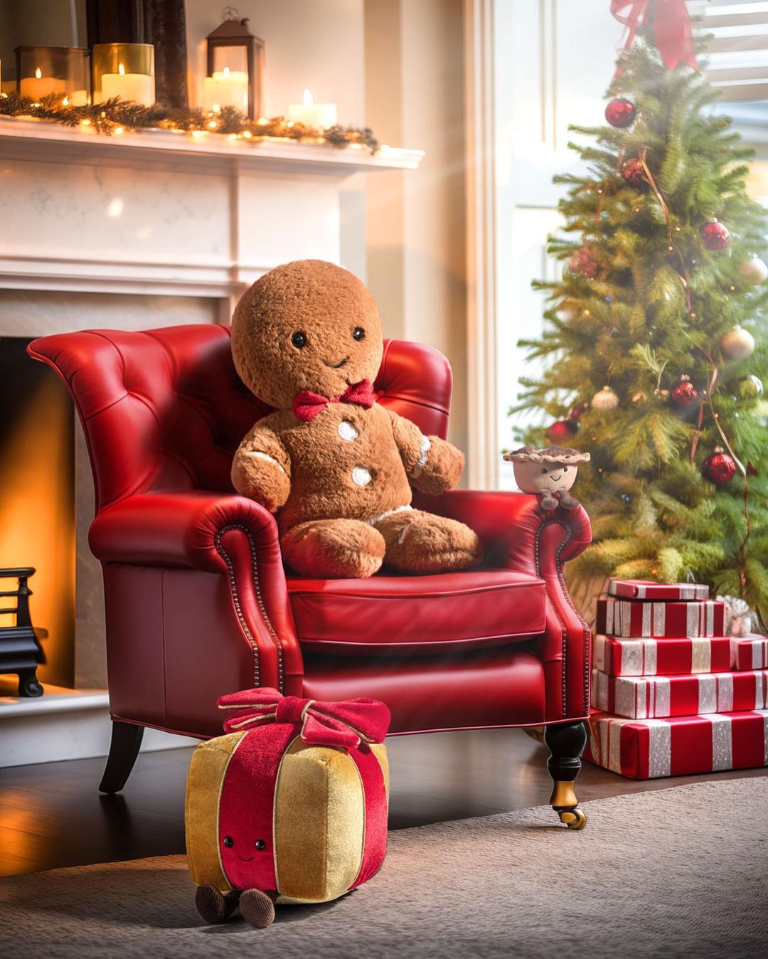 Jellycat - Jolly Gingerbread Fred Large