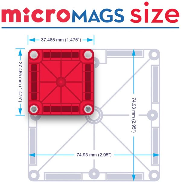 Magna-Tiles Micromagneten Heart to Heart - Valentijn Limited Edtition