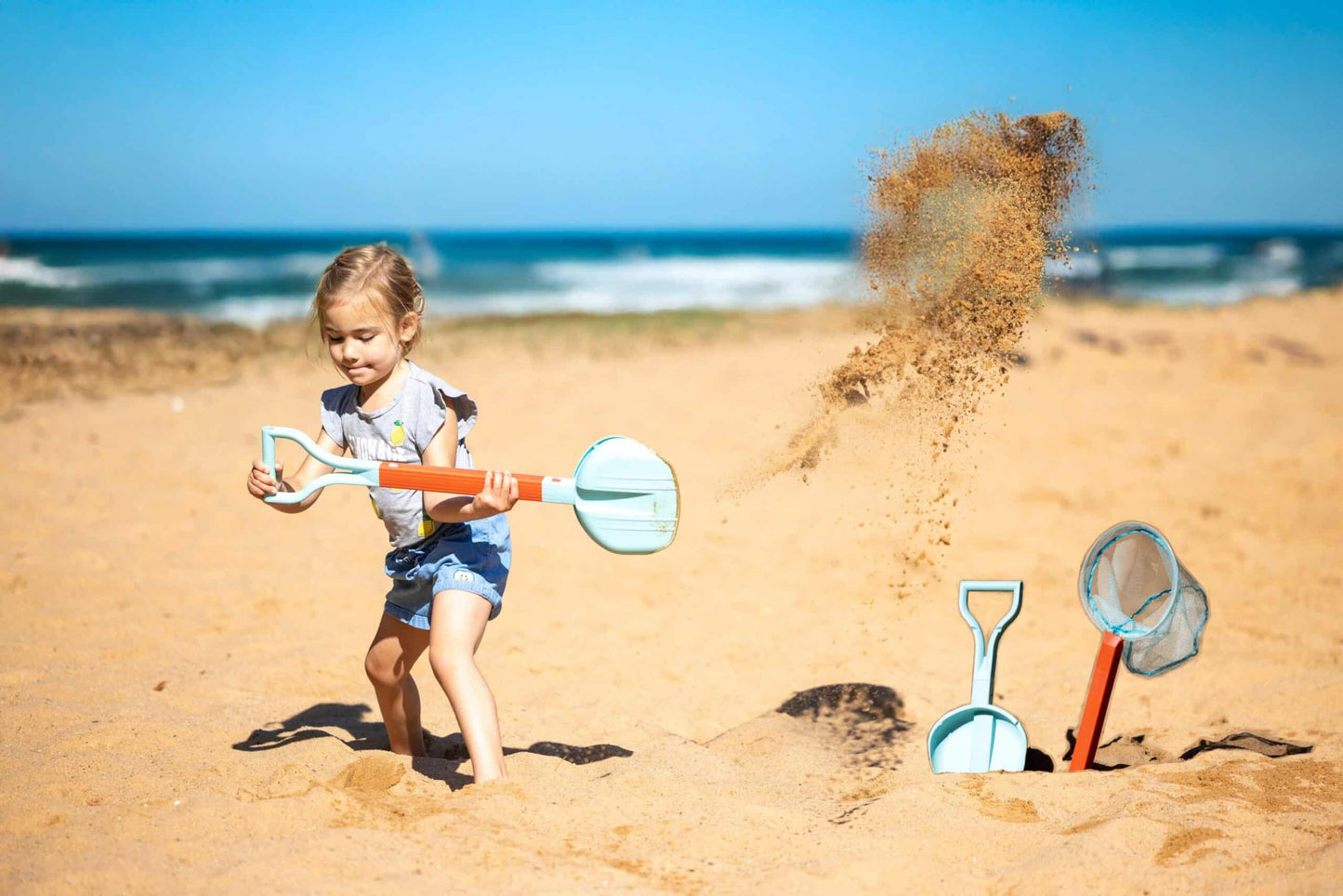 Strandset - 2  in 1 Beach toy
