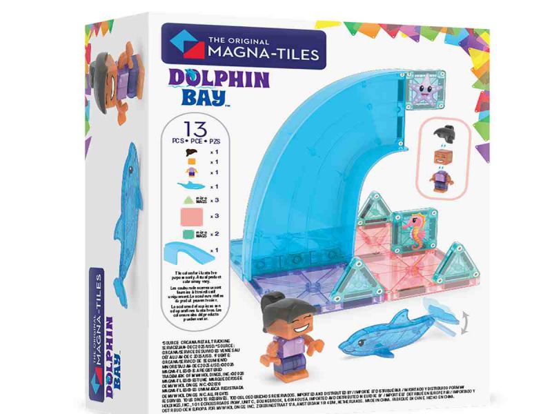 Magna Tiles magnetische bouwset - Dolphin Bay