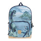 Rugzak All about Dinos - Dusty green medium