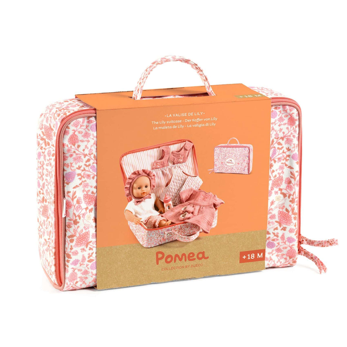 Kofferset van babypop LIly