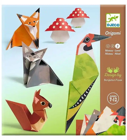 Knutselset Origami - Boswandeling