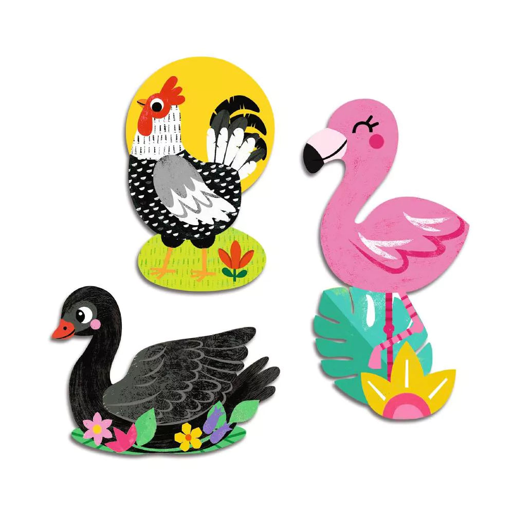 Grote stickers - Vogels