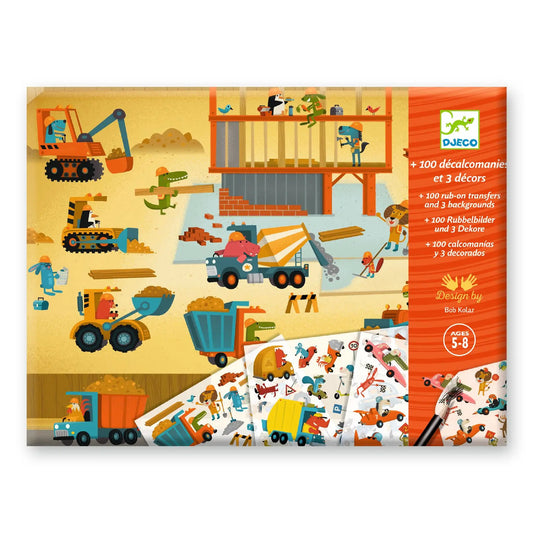 Knutselset Transferstickers Asfalt