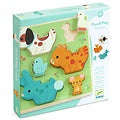 Houten Puzzel - Puzz & Play - Friends 6 stukken