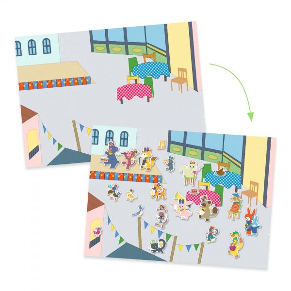 Herbruikbare stickers - Fanfare