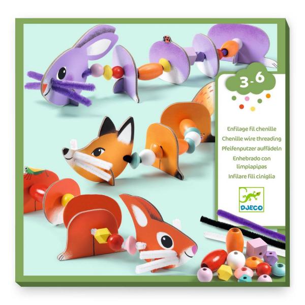 Knutselset Rijgen - Schattige dieren